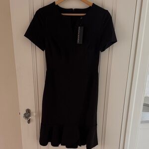 Banana Republic Elegant Black Mini Dress